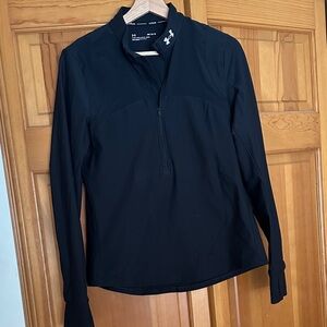 Under Armour Women's Black Long Sleeve Performance Top